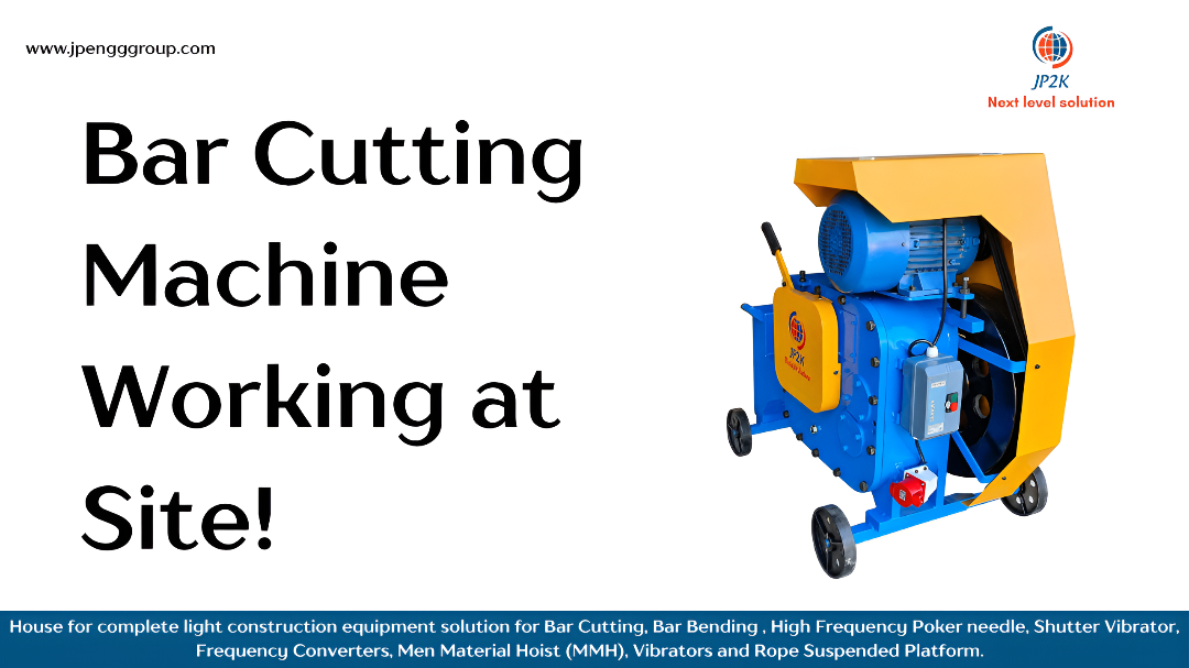 Rebar Cutting Machine Working at Site!